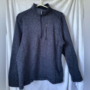 Woolrich size large blue pullover jacket